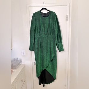 Shein Green Sparkle dress size 2XL